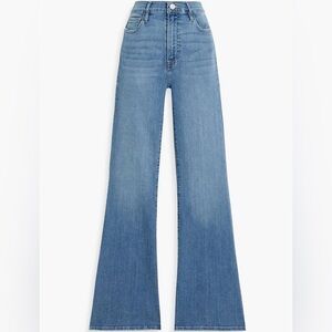 NEW FRAME Le Easy Flare High-Rise Classic Blue Flared Women’s Jeans Size 25